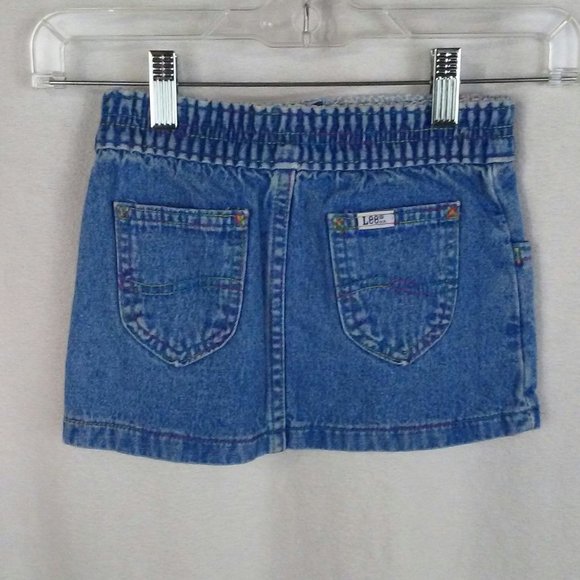 Lee girls skirt Size 2T A-line Light blue denim - Picture 2 of 12